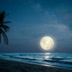 como afecta la luna al mar